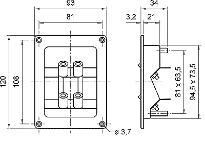 Aansluit Terminal BT95/75