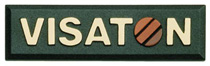 Visaton Logo Groot - Zilver