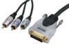 Component Video - DVI-I  Kabel