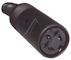 DIN Plug  5p Female 240 graden