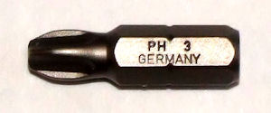 Schroefbitje PH3