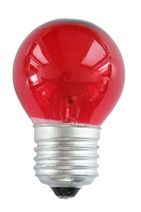 Gekleurde Kogellamp - Rood
