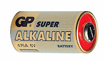 6V Alkaline Batterij GP 476A
