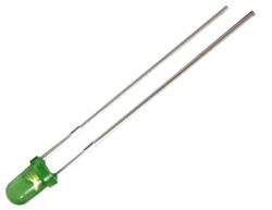 3mm Groene LED - 12 Volt