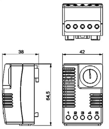 Elektronische Hygrostaat