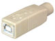 USB-B Stekker - Female