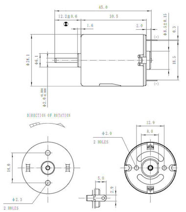 12 Volt Elektromotor