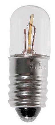 Knipperlampje 3,5 Volt