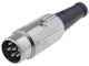  DIN Plug - 6p Male - Nog 1x