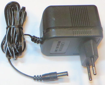 Netadapter - 9V - 600mA