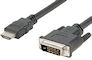 HDMI-DVI Kabel - 2,5m
