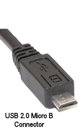 USB-A <> USB Micro-B kabel 2m