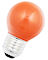 LED Kogellamp - E27 - Oranje
