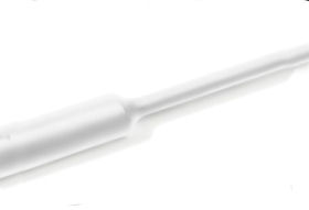 Witte Krimpkous Ø3,2mm ½m